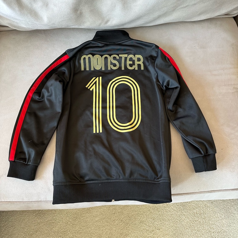 Monster Republic “Rasta” Jacket Boys size 8 Black